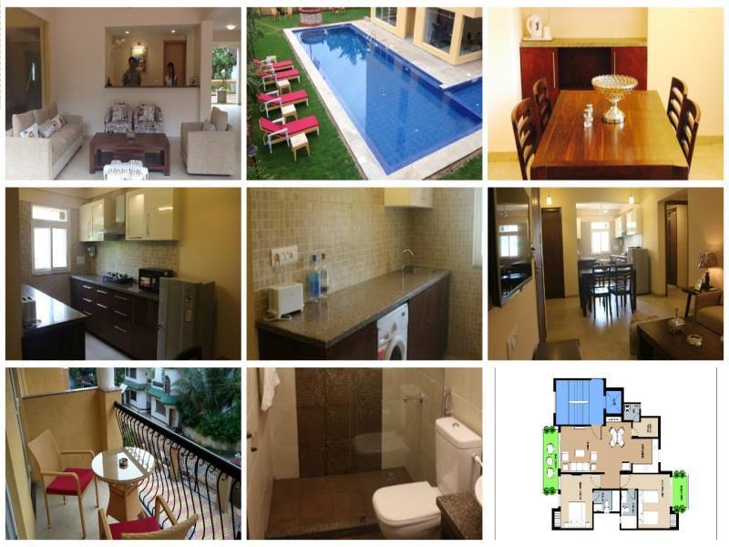 Veera Strand Park Serviced Apartments Calangute Kültér fotó