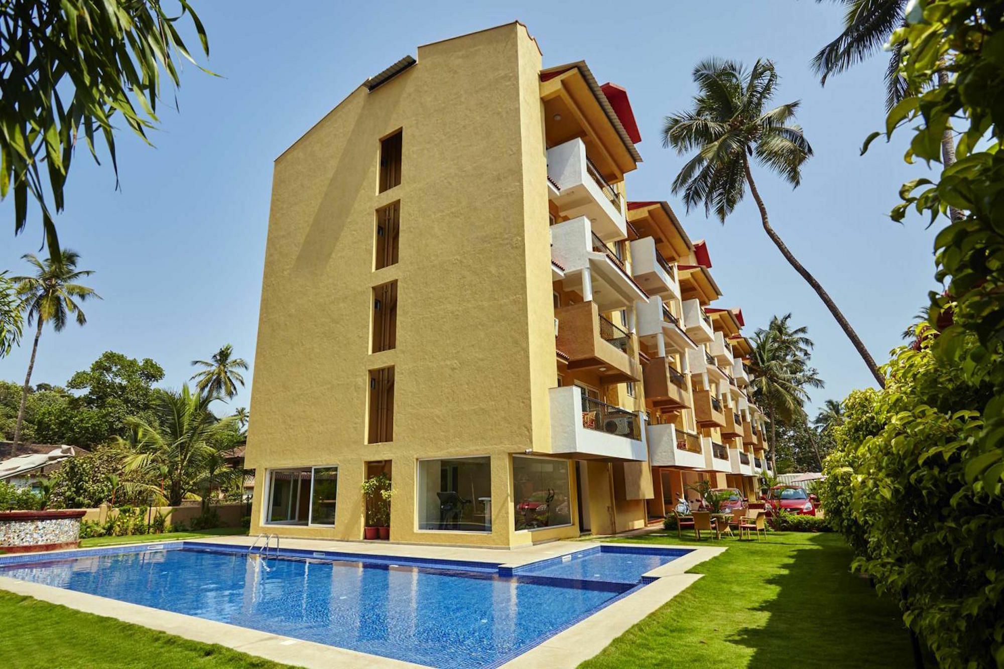 Veera Strand Park Serviced Apartments Calangute Kültér fotó