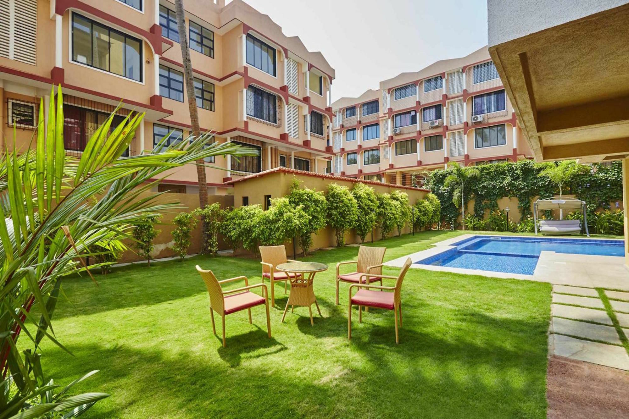 Veera Strand Park Serviced Apartments Calangute Kültér fotó